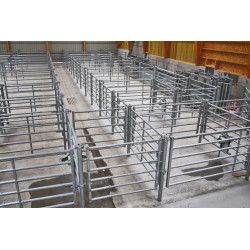 6-rohriges Ø 60,3 mm hauptteil 1/2 m