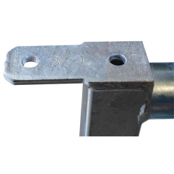 6-rohriges Ø 60,3 mm hauptteil 1/2 m 6-rohriges Ø 60,3 mm hauptteil 1/2 m