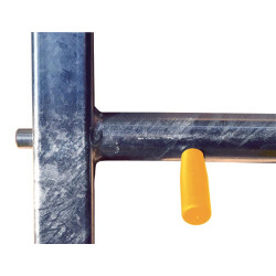 6-rohriges ø 60,3 mm hauptteil mit 2 automatischen EASYLOCK riegeln