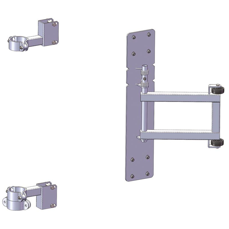 Drehsatz für 6-rohrige Tore mit geräuscharmem Anti-Rücklauf