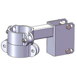 Schwenkadapter für 6-rohriges Tor Schwenkadapter für 6-rohriges Tor