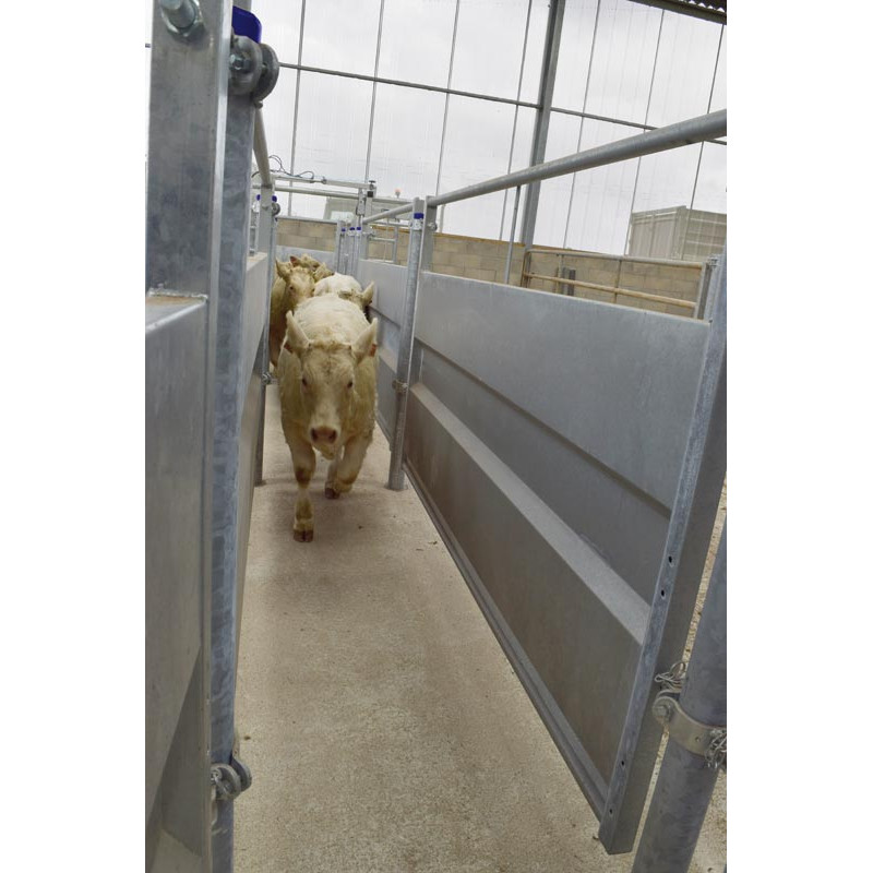 Verblechtes gerades Panel mit festem Rohr