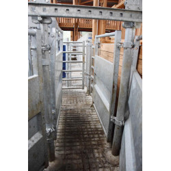 Verblechtes gerades Panel (verstellbar) mit festem Rohr