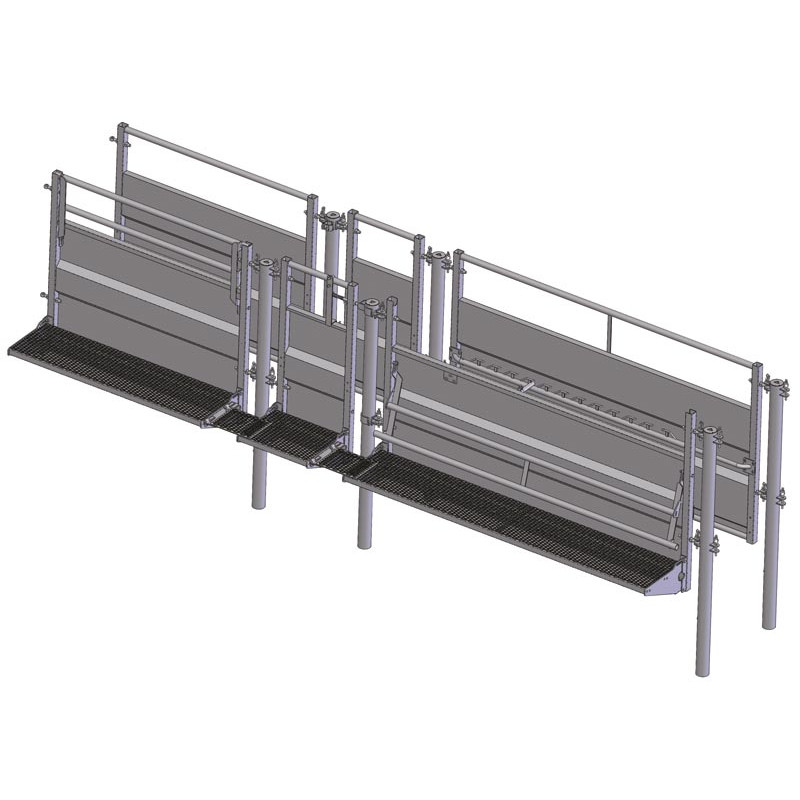 Einklappbares Trittbrett Länge 2 m