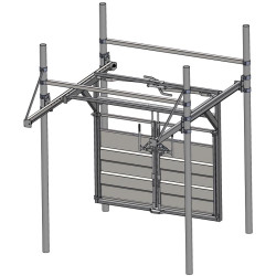 Handbetätigtes Grundmodul für Treibgang mit Schubvorrichtung