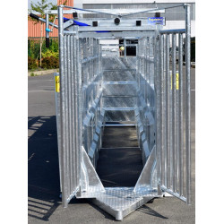 Feststehender Behandlungstreibgang Feststehender Behandlungstreibgang