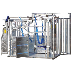Fang- und Behandlungsstand LFM - 4 Seitentüren - Feste Seiten - Seitliche Panels