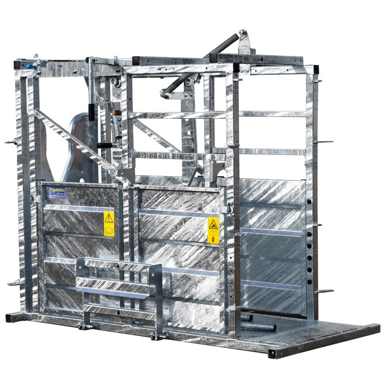 Fang- und Behandlungsstand LFM - 4 Seitentüren - Feste Seiten - Seitliche Panels
