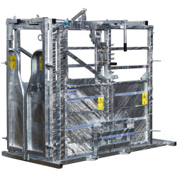 Fang- und Behandlungsstand LFM - 4 Seitentüren - Feste Seiten - Seitliche Panels