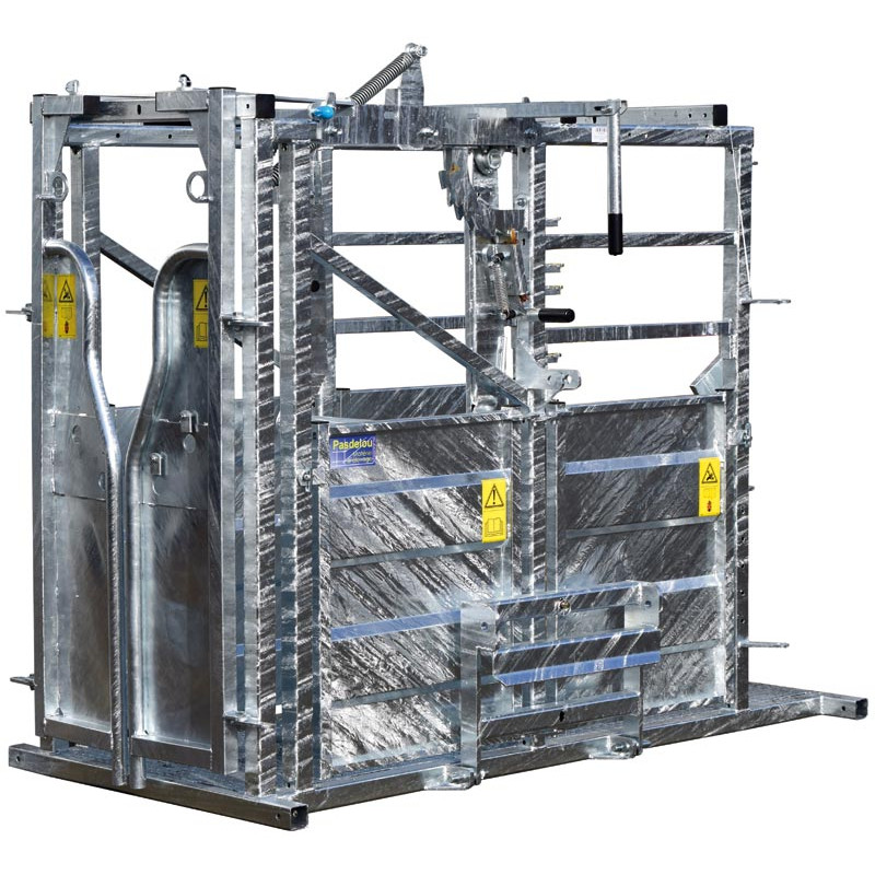 Fang- und Behandlungsstand LFM - 4 Seitentüren - Feste Seiten - Seitliche Panels