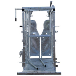 Fang- und Behandlungsstand LFM - 4 Seitentüren - Feste Seiten - Seitliche Panels