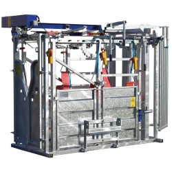 Fang- und Behandlungsstand LFM - 4 Seitentüren - Feste Seiten - Seitliche Panels