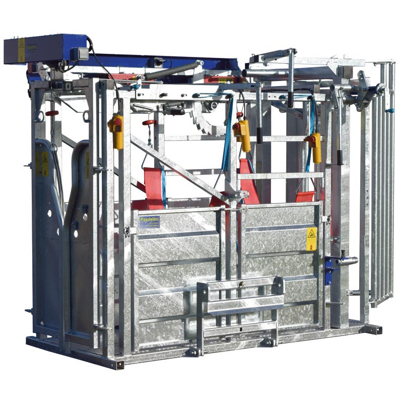 Fang- und Behandlungsstand LFM - 4 Seitentüren - Feste Seiten - Seitliche Panels