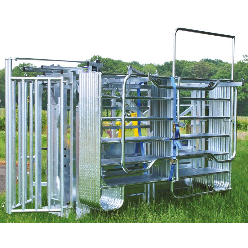 Fang- und Behandlungsstand LFM - 4 Seitentüren - Feste Seiten - Seitliche Panels