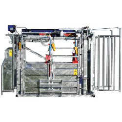 Fang- und Behandlungsstand LFM - 4 Seitentüren - Feste Seiten - Seitliche Panels