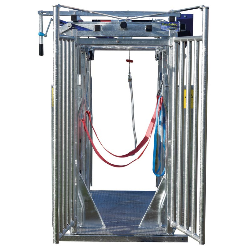 Fang- und Behandlungsstand LFM - 4 Seitentüren - Feste Seiten - Seitliche Panels