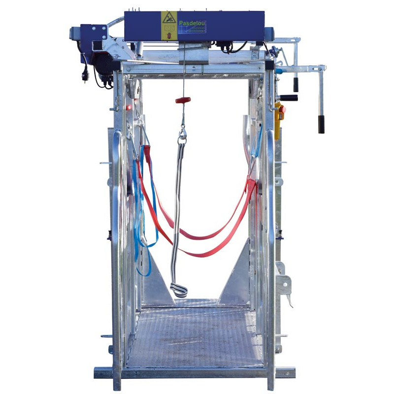 Fang- und Behandlungsstand LFM - 4 Seitentüren - Feste Seiten - Seitliche Panels
