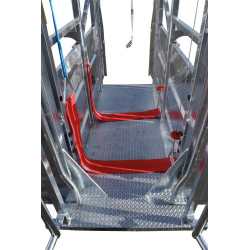 Fang- und Behandlungsstand LFM - 4 Seitentüren - Feste Seiten - Seitliche Panels