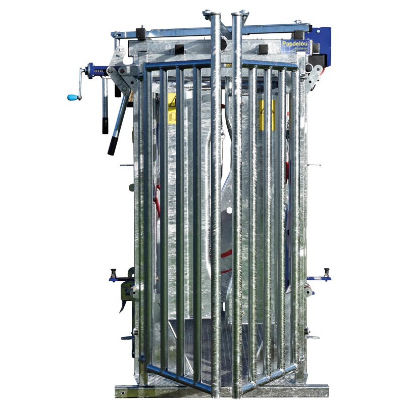 Fang- und Behandlungsstand LFM - 4 Seitentüren - Feste Seiten - Seitliche Panels