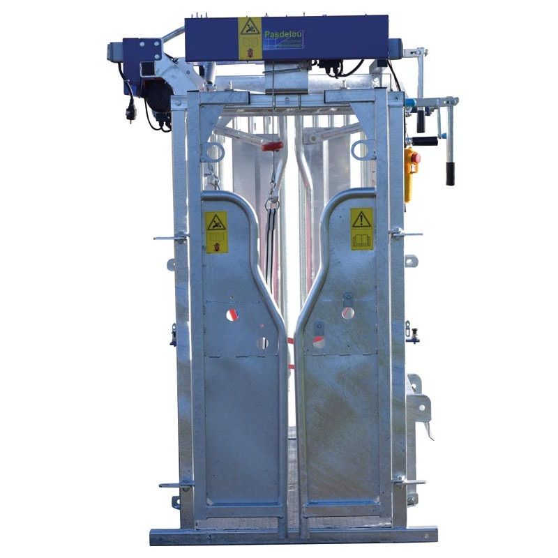 Fang- und Behandlungsstand LFM - 4 Seitentüren - Feste Seiten - Seitliche Panels