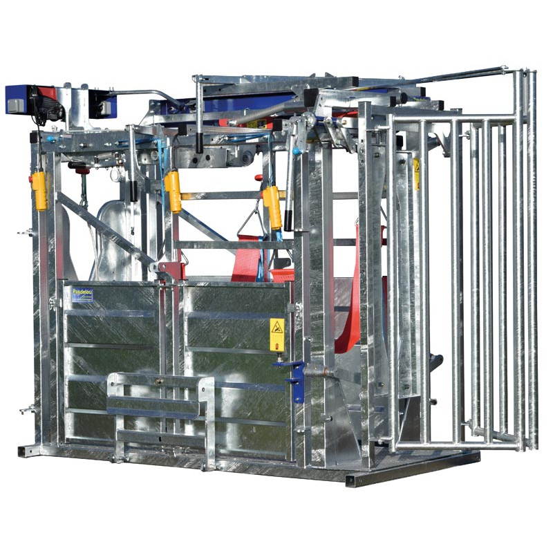 Fang- und Behandlungsstand LFM - 4 Seitentüren - Feste Seiten - Seitliche Panels