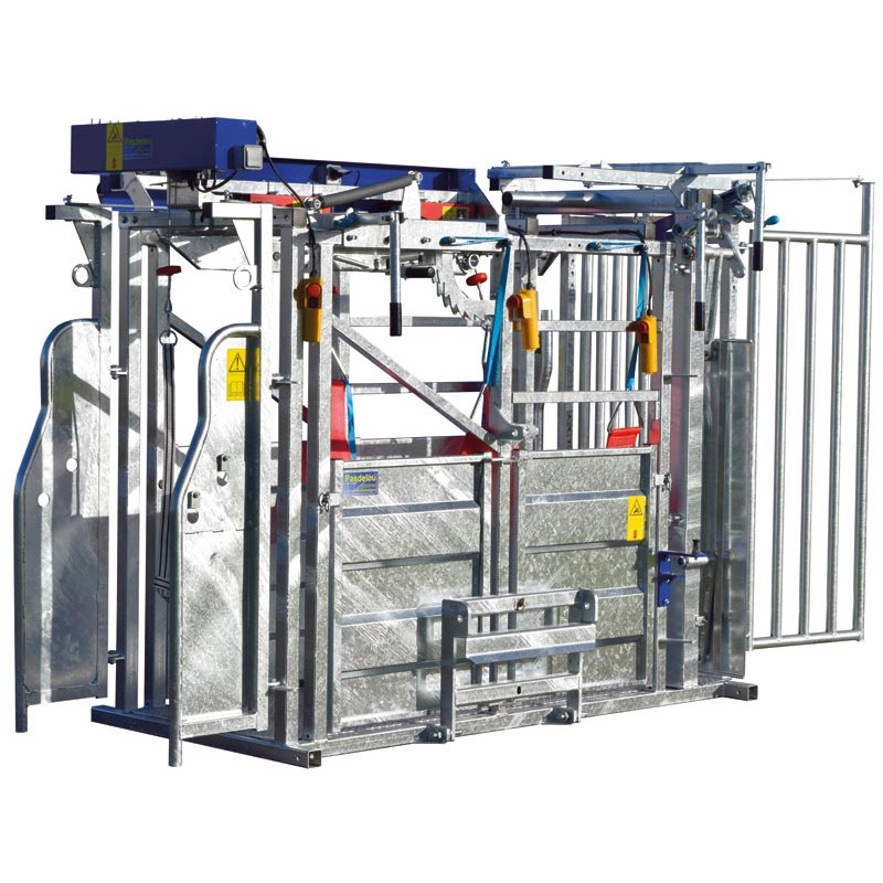 Fang- und Behandlungsstand LFM - 4 Seitentüren - Feste Seiten - Seitliche Panels