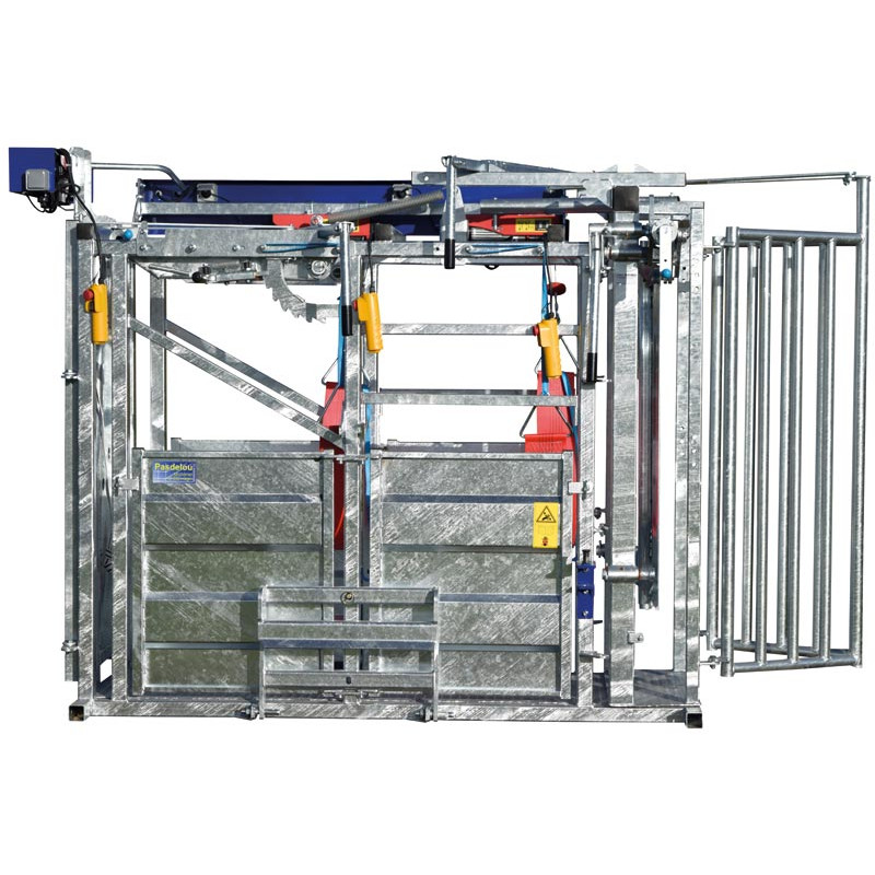 Fang- und Behandlungsstand LFM - 4 Seitentüren - Feste Seiten - Seitliche Panels