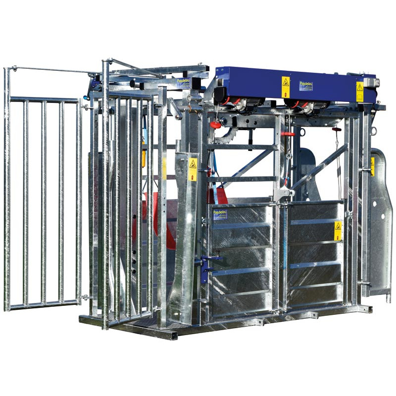 Fang- und Behandlungsstand LFM - 4 Seitentüren - Feste Seiten - Seitliche Panels