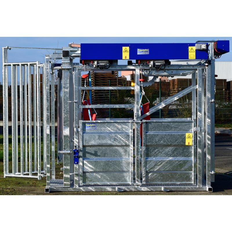Fang- und Behandlungsstand LFM - 4 Seitentüren - Feste Seiten - Seitliche Panels