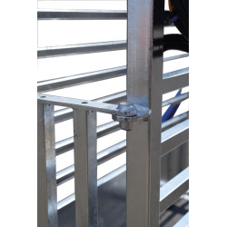 Fahrbarer Wiegestand für Kälber