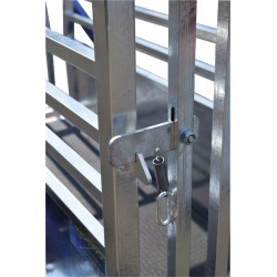 Fahrbarer Wiegestand für Kälber