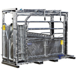 Fang- und Behandlungsstand LVM - 4 Seitentüren - Breitenverstellbare Seiten - Seitenwände mit Türen