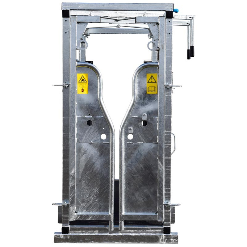 Fang- und Behandlungsstand LVM - 4 Seitentüren - Breitenverstellbare Seiten - Seitenwände mit Türen