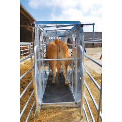 Fang- und Behandlungsstand LVM - 4 Seitentüren - Breitenverstellbare Seiten - Seitenwände mit Türen