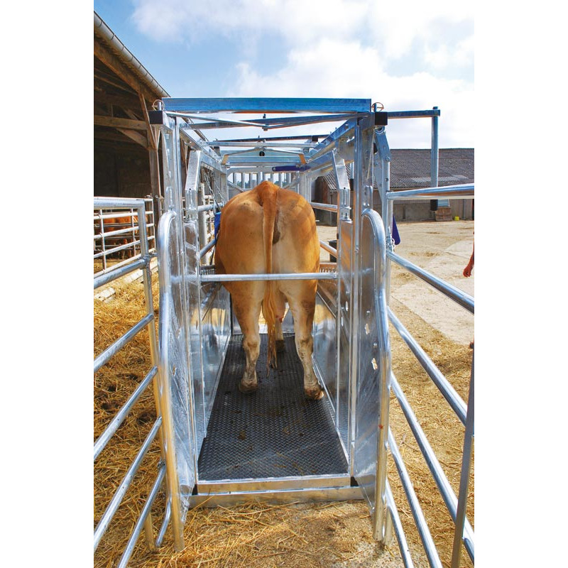 Fang- und Behandlungsstand LVM - 4 Seitentüren - Breitenverstellbare Seiten - Seitenwände mit Türen