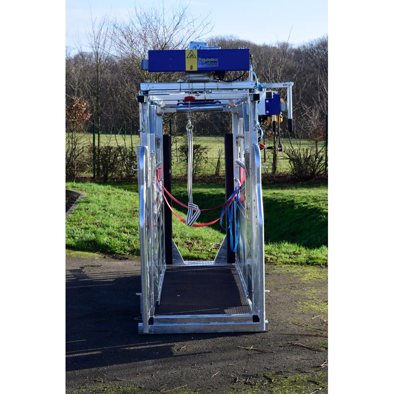 Fang- und Behandlungsstand LVM - 4 Seitentüren - Breitenverstellbare Seiten - Seitenwände mit Türen