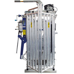 Fang- und Behandlungsstand LVAP - 4 Seitentüren - Breitenverstellbare Seiten - Seitliche Panels, öffnend, mit Türen