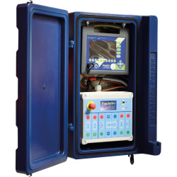 Fang- und Behandlungsstand LVAP - Verblechte Panels - Breitenverstellbare Seiten - verblechte seitliche Panels, nicht öffnend