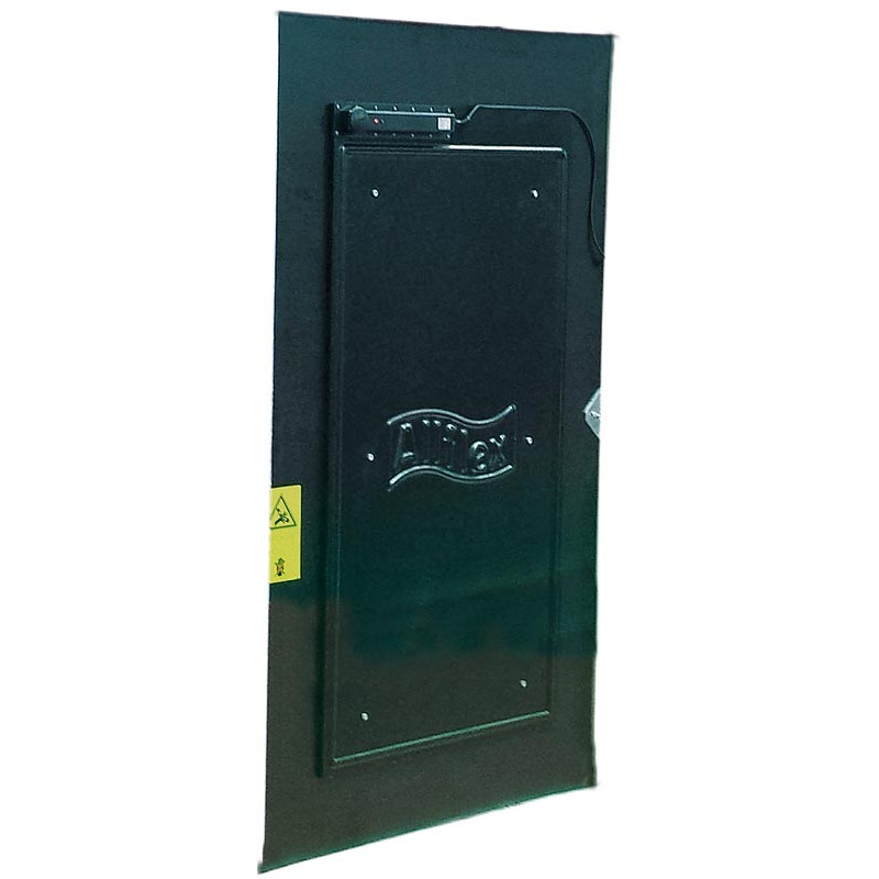 Fang- und Behandlungsstand LVAPI - 3 Seitentüren - Breitenverstellbare Seiten - Seitliche Panels, öffnend, mit Türen Fang- und Behandlungsstand LVAPI - 3 Seitentüren - Breitenverstellbare Seiten - Seitliche Panels, öffnend, mit Türen