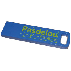 Fang- und Behandlungsstand LVAPI - Verblechte Panels - Breitenverstellbare Seiten - verblechte seitliche Panels, öffnend.