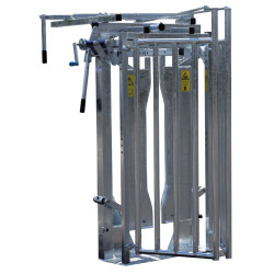 Handbetätigter PCCM-Halsfangrahmen