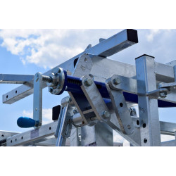 Handbetätigter PCCM-Halsfangrahmen