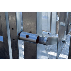 Handbetätigter PCCM-Halsfangrahmen