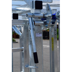 Handbetätigter PCCM-Halsfangrahmen