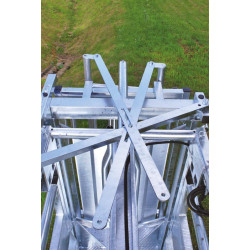 Handbetätigter PCCM-Halsfangrahmen