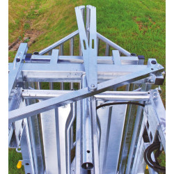 Handbetätigter PCCM-Halsfangrahmen