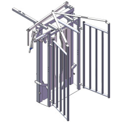 Handbetätigter PCCM-Halsfangrahmen