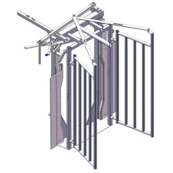 Handbetätigter PCCM-Halsfangrahmen
