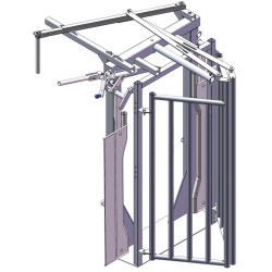 Handbetätigter PCCM-Halsfangrahmen