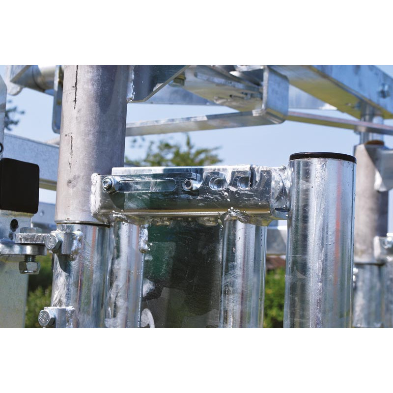 Handbetätigter PCCA-Halsfangrahmen, selbstsperrend Handbetätigter PCCA-Halsfangrahmen, selbstsperrend